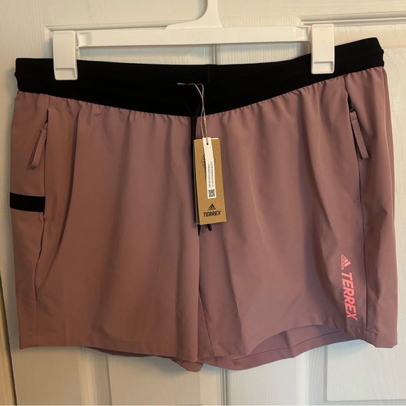 Adidas Purple Liteflex Terrex Hiking Short, XL - Picture 6 of 9